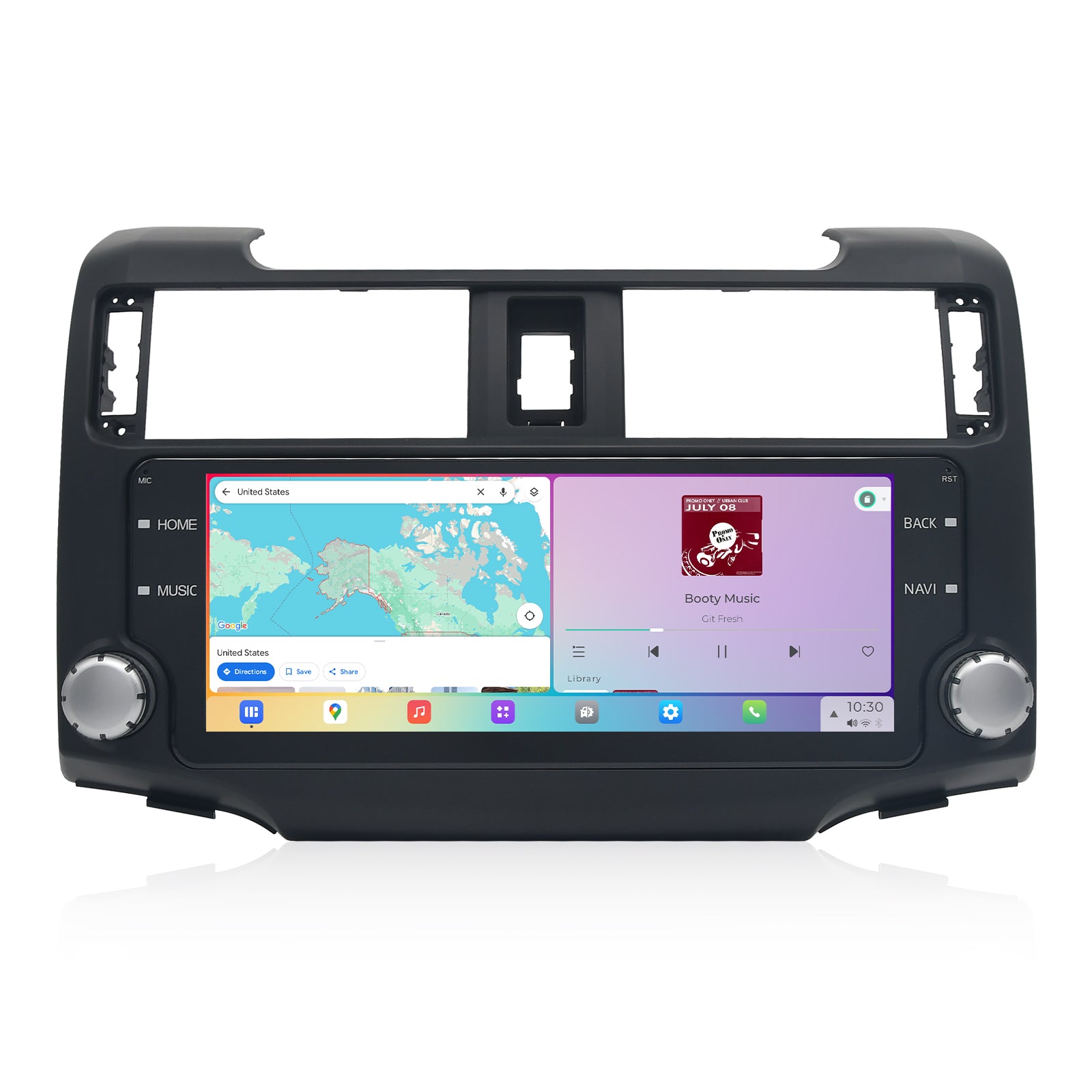 Dasaita Vivid13 for Toyota 4Runner 2010-2023 Car Stereo 10.25 Inch 2K Wireless Carplay Android Auto 8G+256G Android13 Black 1920*720 DTS AHD Radio